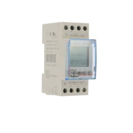 LEGRAND Interrupteur horaire 16A monophasé digital programmable annuel 2 modules - 412630