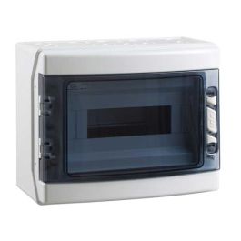 IDE Coffret électrique étanche 1 rangée de 12 modules IP65 - CDN12PT/RR