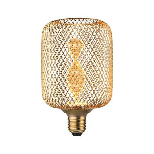 ampoule LED Paulmann Metallic Glow coloris laiton