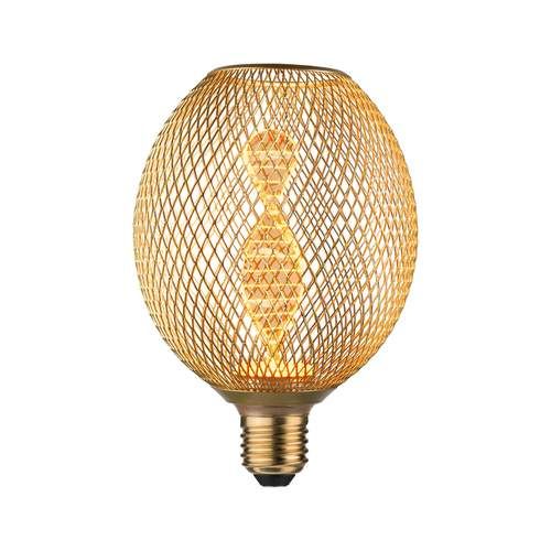 ampoule LED Paulmann Metallic Glow coloris laiton