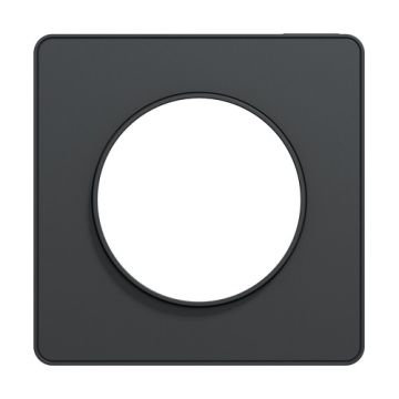 SCHNEIDER Odace Touch Plaque simple anthracite - S540802