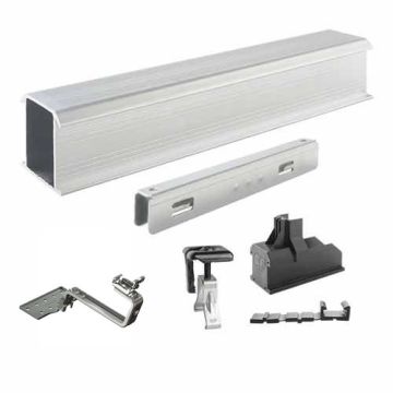 Kit de fixation portrait pour panneaux solaires sur tuile mécanique avec crochet TussHook ESDEC