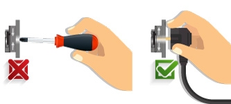 Prise de courant : principe des éclipses de protection