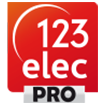 logo 123elec pour les pros